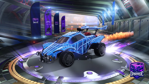 A Rocket League car design from ITSfakhry