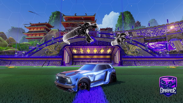 A Rocket League car design from KID26102011