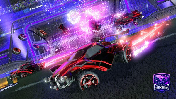 A Rocket League car design from Malinoir_DZ