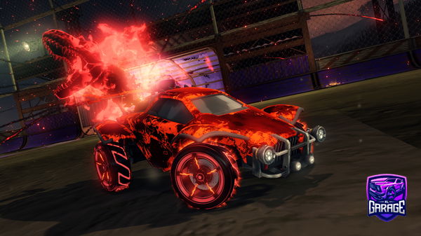 A Rocket League car design from sanor526