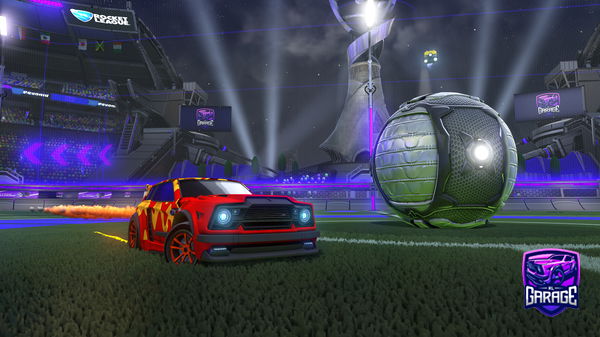 A Rocket League car design from RG09MP