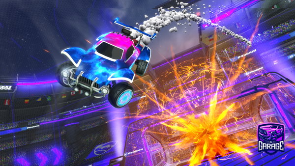 A Rocket League car design from ethanglufc