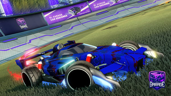 A Rocket League car design from Indiewowow9wowpw