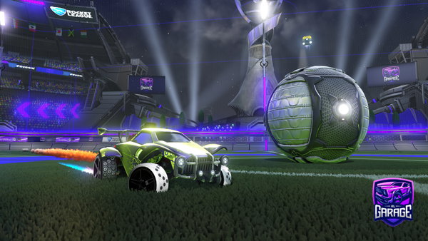 A Rocket League car design from Andresguitar10