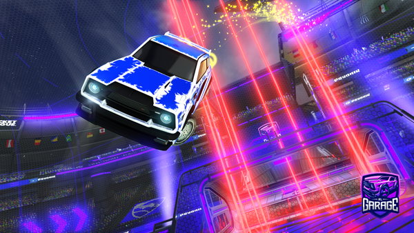 A Rocket League car design from hmccl