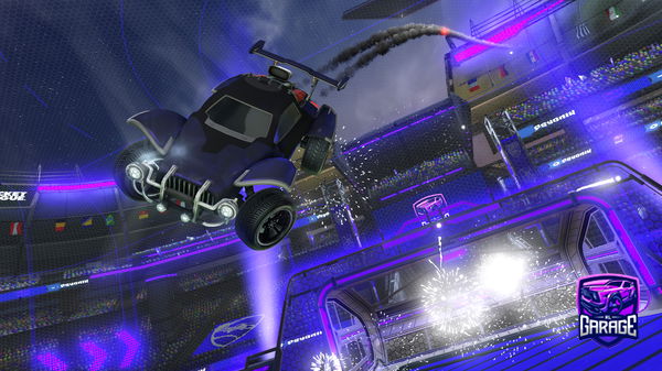 A Rocket League car design from flame_dani