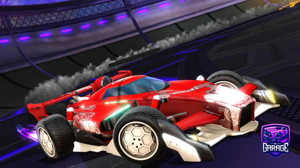 A Rocket League car design from dangerduck