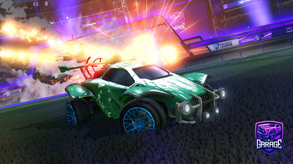 A Rocket League car design from Shogunzera