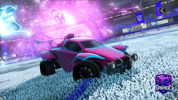 A Rocket League car design from Frosty871