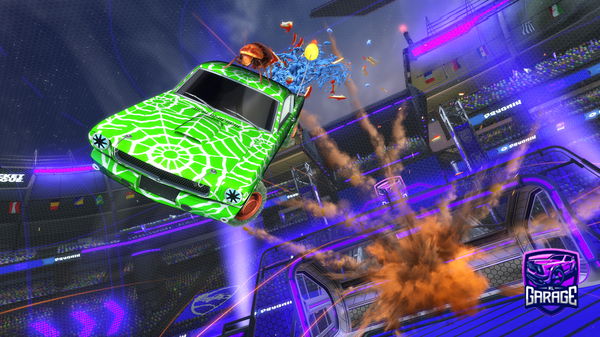 A Rocket League car design from SpoodsterB0i