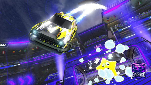 A Rocket League car design from unaaii44