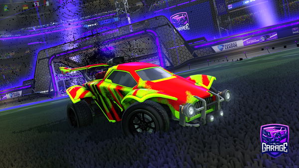 A Rocket League car design from colbsterlobster