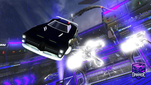 A Rocket League car design from DeluxzGamez