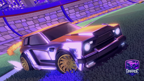 A Rocket League car design from Yakubxd