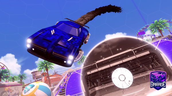 A Rocket League car design from QUIP__