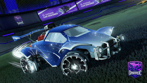 A Rocket League car design from thetinykid6