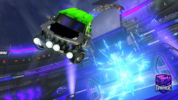 A Rocket League car design from Dynamic_Rl-