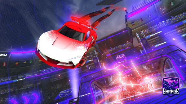 A Rocket League car design from spezridr