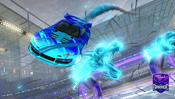 A Rocket League car design from Gost_PCE