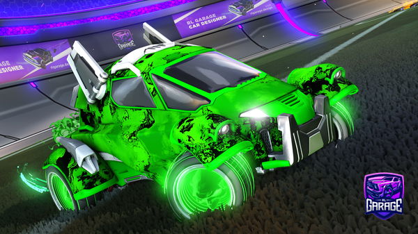 A Rocket League car design from Mick537