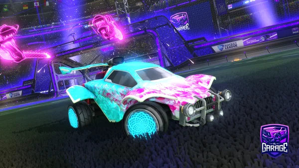 A Rocket League car design from AZCardinal1