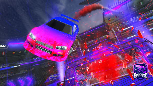 A Rocket League car design from grkd