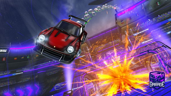 A Rocket League car design from FireNinjaBr