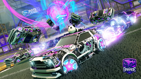 A Rocket League car design from Idkto