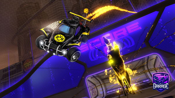 A Rocket League car design from FakeAlpha_07