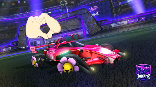 A Rocket League car design from wowMicky