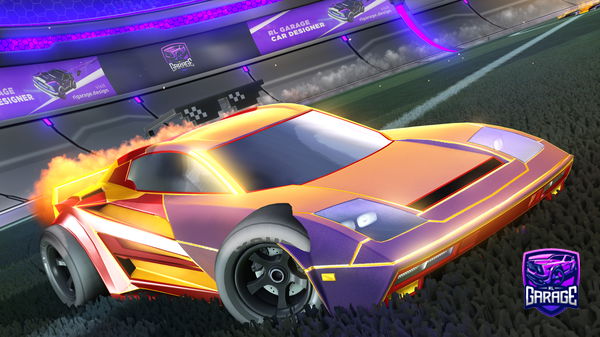 A Rocket League car design from Judoathome