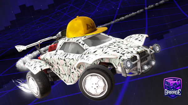 A Rocket League car design from ilikenike