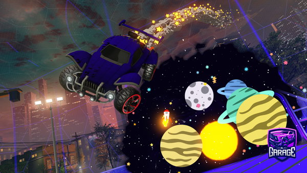 A Rocket League car design from kotel2009