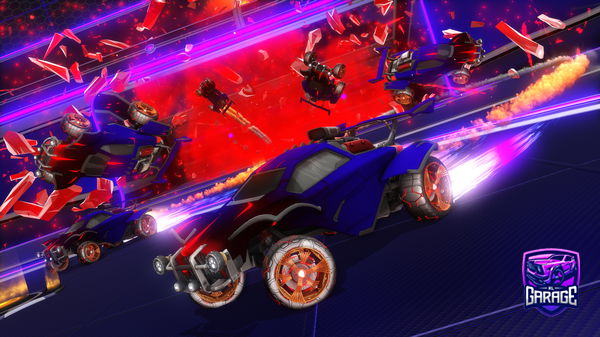 A Rocket League car design from Shotoka_17