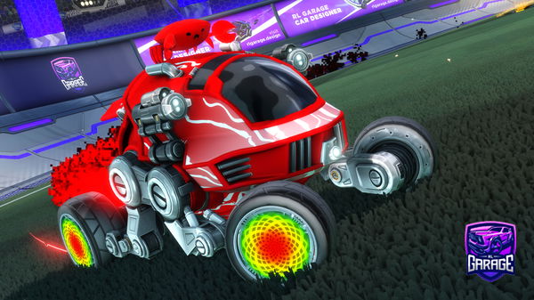 A Rocket League car design from ArchitectOfRaw