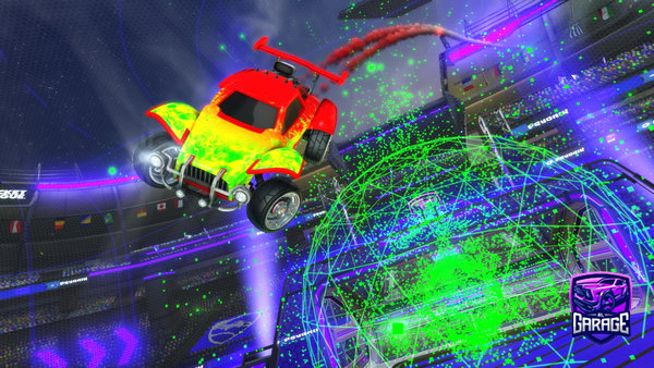 A Rocket League car design from Jalalmo87