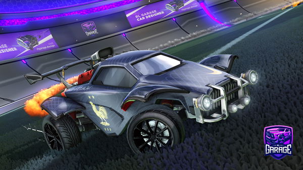 A Rocket League car design from ggNOT