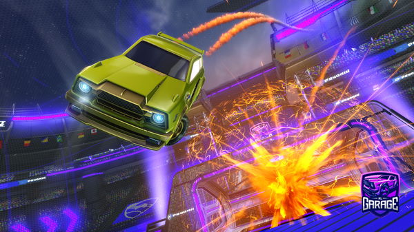 A Rocket League car design from ArnieBro1