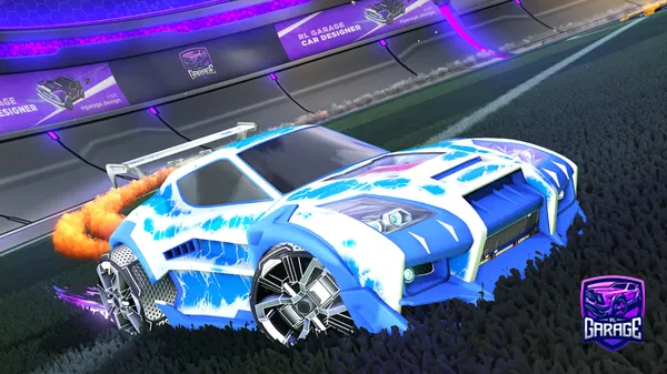 A Rocket League car design from Shooteo2313