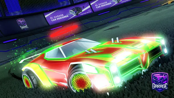 A Rocket League car design from WH0_1Z_D1Z