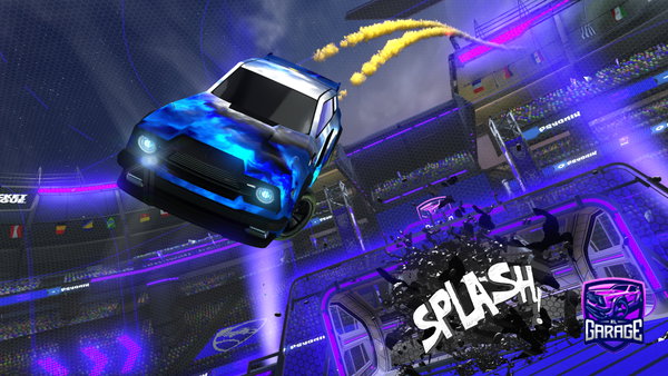 A Rocket League car design from Didaka81