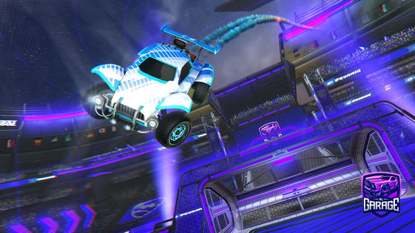 A Rocket League car design from D3em0n1