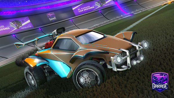 A Rocket League car design from ALoeNic