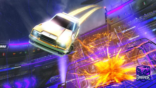 A Rocket League car design from V25