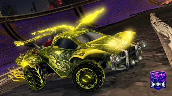 A Rocket League car design from irosario78