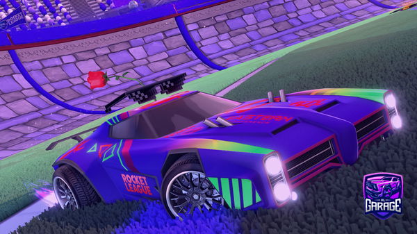 A Rocket League car design from zonixn