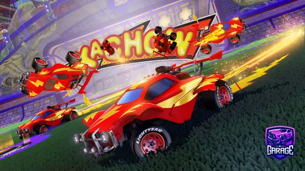 A Rocket League car design from Pharai