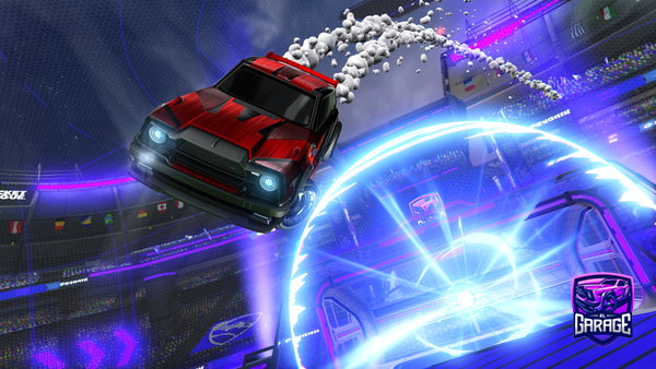 A Rocket League car design from facejur