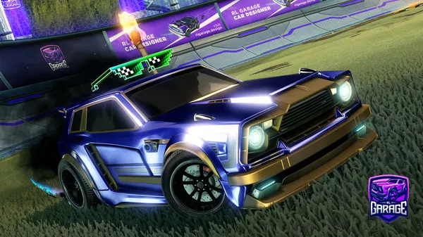 A Rocket League car design from InvertedGroundhog