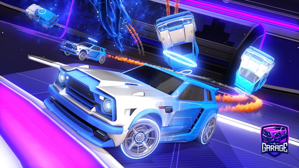 A Rocket League car design from YTJackieSz0729